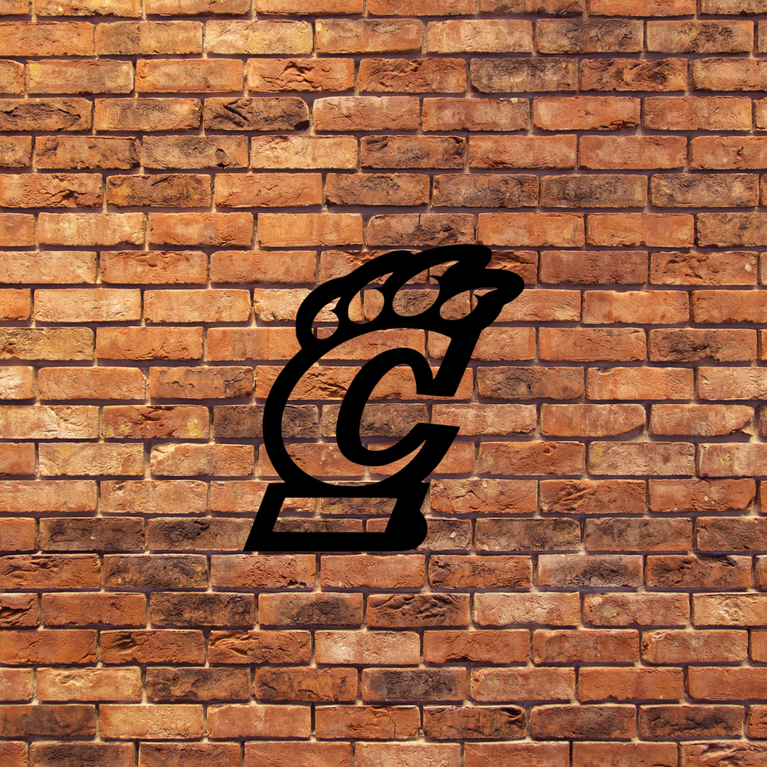 Cincinnati Bearcats Metal Sign