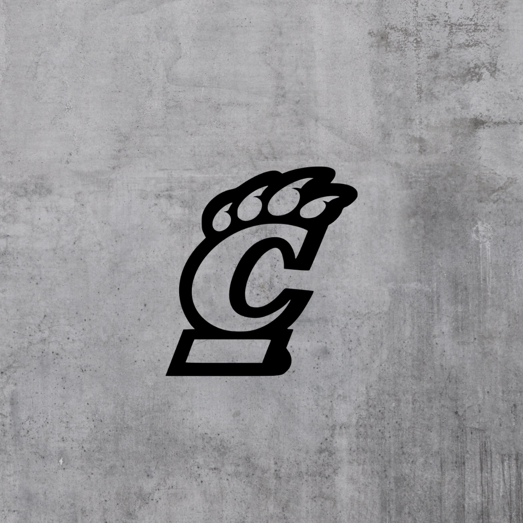 Cincinnati Bearcats Metal Sign