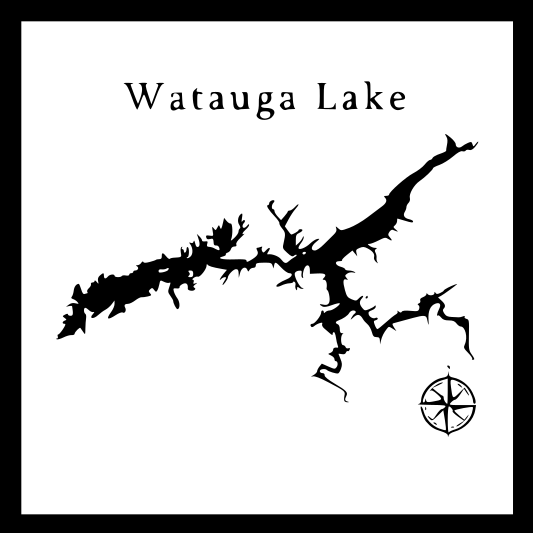 Visual representation of the lake design before laser cutting, displayed on a computer screen.