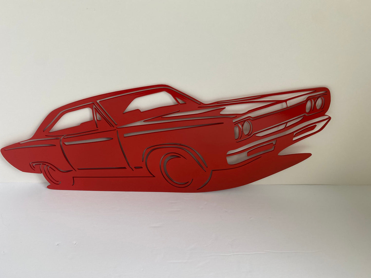 Bespoke Car Silhouette for Custom Gift, Laser Artwork