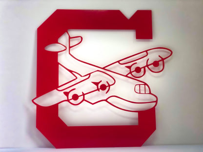 columbiana clippers red metal sign